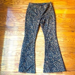Cheetah pants